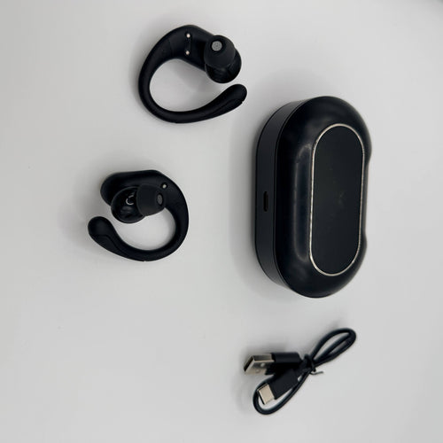 Earbuds Wireless Sport 50H Playtime Bluetooth 5.4 Headphones Mic Earhooks